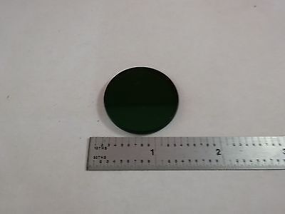 FOR PARTS MICROSCOPE PART GREEN FILTER GLASS OPTICS AS IS B#N2-E-21