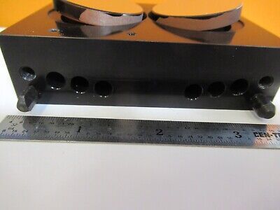 OPTICAL SPECTRA TECH MIRROR CROSS BEAMS MICROSCOPE PART AS PICTURED &Q6-A-66