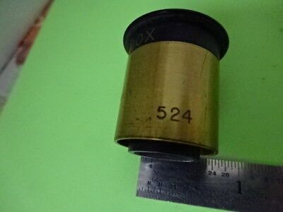 ANTIQUE RARE BAUSCH LOMB 20X EYEPIECE MICROSCOPE PART OPTICS AS PICTURED &5-A-18