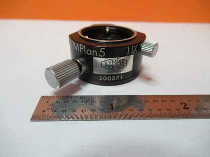 OLYMPUS JAPAN PLAN DIC PRISM MPLAN 5 OPTICS MICROSCOPE PART AS PICTURED 5K-A-21