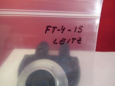 LEITZ WETZLAR GERMANY BINOCULAR HEAD OPTICS MICROSCOPE PART AS PICTURED &FT-4-15