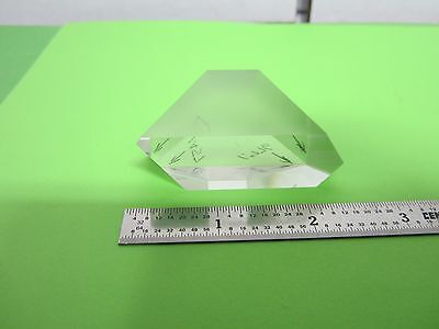 OPTICAL PRISM [small chip in edge] LASER OPTICS BIN#8Y-92