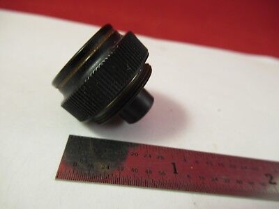 ZEISS WINKEL GERMANY OBJECTIVE 2.5X 160/ OPTICS MICROSCOPE PART &92-A-09