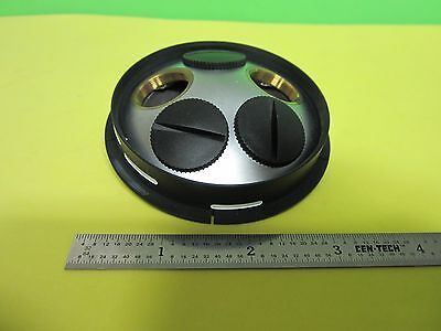 MICROSCOPE PART NOSEPIECE ERGOLUX LEITZ GERMANY AS IS  BIN#E5-04