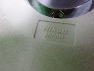 MICROSCOPE PART NIKON  JAPAN NOSEPIECE AS IS #H1-B-03