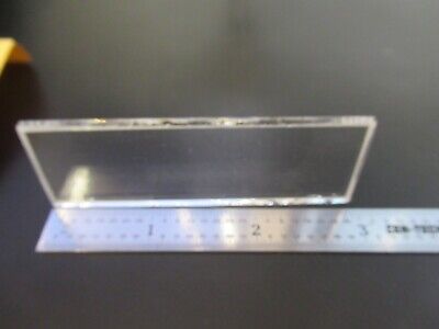 OPTICAL 1/8" x 1" 3mm GLASS PLATE OPTICS AS PICTURED &A7-A-44