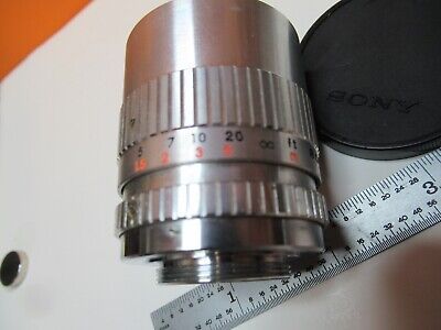 SONY TV INSPECTION OBJECTIVE LENS 25mm OPTICS AS PICTURED &16-B-53