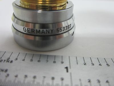 MICROSCOPE PART ICR LEITZ GERMANY DIC PRISM 10X OPTICS AS IS BIN#H6-28