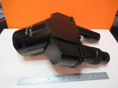 LEITZ WETZLAR GERMANY BINOCULAR HEAD OPTICS MICROSCOPE PART AS PICTURED &16-C-09