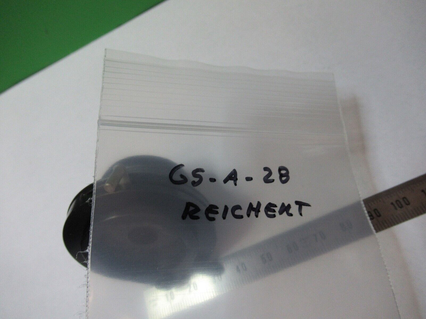 REICHERT AUSTRIA CONDENSER + IRIS OPTICS MICROSCOPE PART AS PICTURED G5-A-28