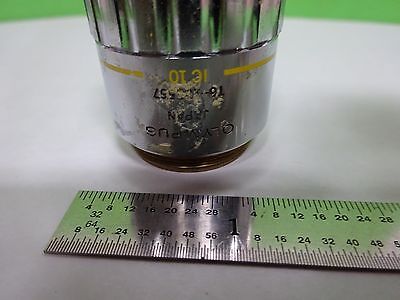 MICROSCOPE PART OBJECTIVE OLYMPUS NEOPLAN 10X DIC JAPAN OPTICS AS IS BIN#Y3-H-04