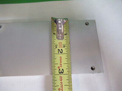 ALM HUGE 6" BY 3" LINEAR SLIDE POSITIONING FIXTURE OPTICS AS PICTURED &Z9-A-40