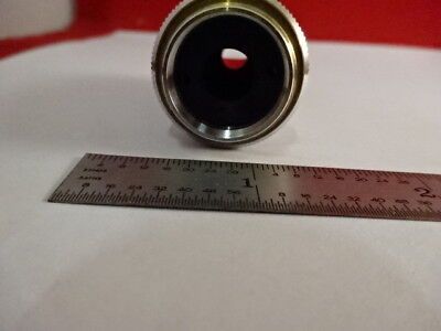 LEITZ GERMANY OBJECTIVE 40X 170/.17 OPTICAL MICROSCOPE PART OPTICS AS IS &2-A-11