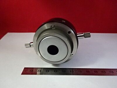 WILD SWISS CENTERING ADAPTER OPTICAL MICROSCOPE PART OPTICS AS IS &AJ-A-01