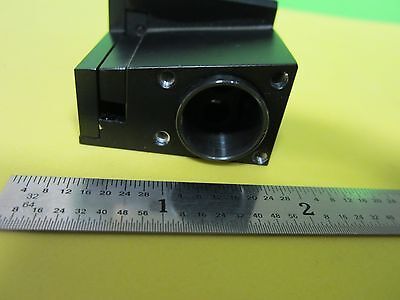 MICROSCOPE PART LEITZ GERMANY INSERT SLIDE LASER OPTICS ??  BIN#E5-01