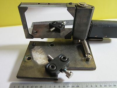 OPTICAL MIRROR AIR PNEUMATIC MOVEMENT for LASER OPTICS AS IS BIN#32-B-18