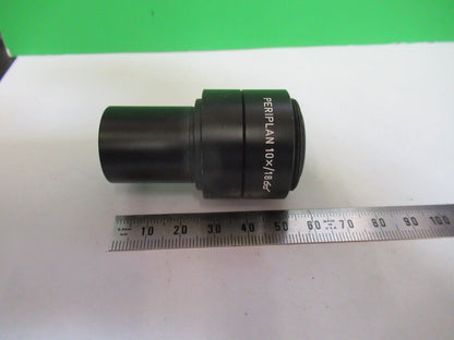 LEITZ  10X/18 EYEPIECE OCULAR LENS OPTICS MICROSCOPE PART AS PICTURED &Q4-A-20