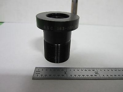 OPTICAL MICROSCOPE PART  EYEPIECE ?? GSC 163-100 OPTICS BIN#R4-56