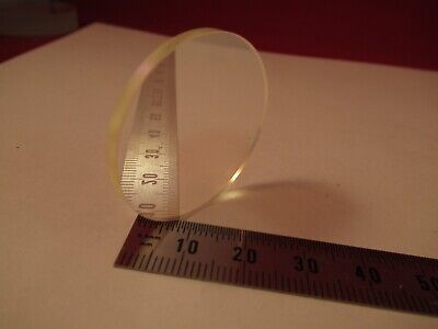 OPTICAL COATED FLAT LENS NICE LASER OPTICS AS PICTURED &P7-FT-72