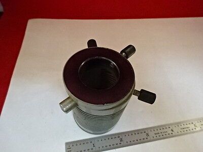 FOR PARTS MICROSCOPE ILLUMINATOR HOUSING EMPTY WITHOUT OPTICS AS IS #AO-10