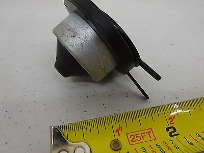 MICROSCOPE PART VICKERS ENGLAND UK CONDENSER OPTICS AS IS BIN#C4-E-04