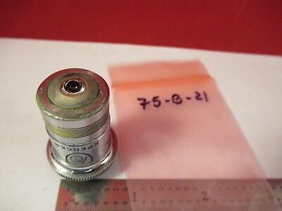 AO SPENCER AMERICAN OBJECTIVE 43X MICROSCOPE PART OPTICS AS PICTURED &75-B-21