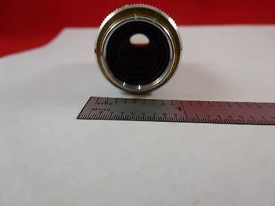 MICROSCOPE PART OBJECTIVE LEITZ PL 32X OPTICS AS IS BIN#K8-B-08