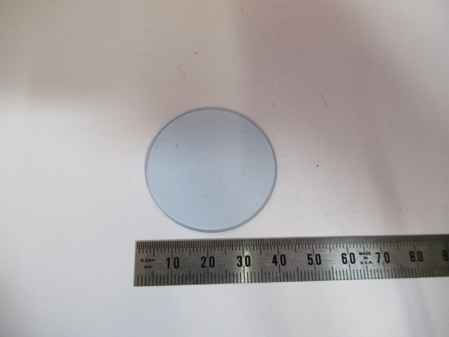 ZEISS GERMANY DIFFUSER CLEAR BLUE FILTER MICROSCOPE PART AS PICTURED Y4-A-38