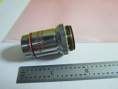 MICROSCOPE PART OBJECTIVE BAUSCH LOMB 97X OPTICS AS IS BIN#32-B-24