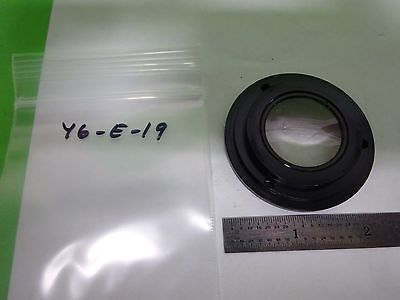 MICROSCOPE PART  COVER LENS ILLUMINATOR OPTICS #Y6-E-19