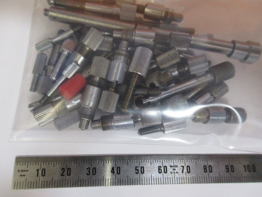 LOT SCREWS WILD ZEISS BAUSCH LEITZ ETC MICROSCOPE PART AS PICTURED Y2-A-30