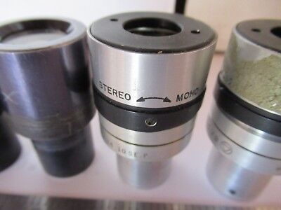 FOR PARTS LOT 4 EA AO + BAUSCH EYEPIECES OCULAR MICROSCOPE PART OPTICS #60-A-10