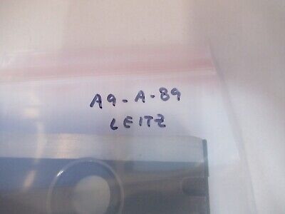 LEITZ SLIDE CURVATURE 894168 MEASURING TOOLMAKER MICROSCOPE PART AS PIC &A9-A-89