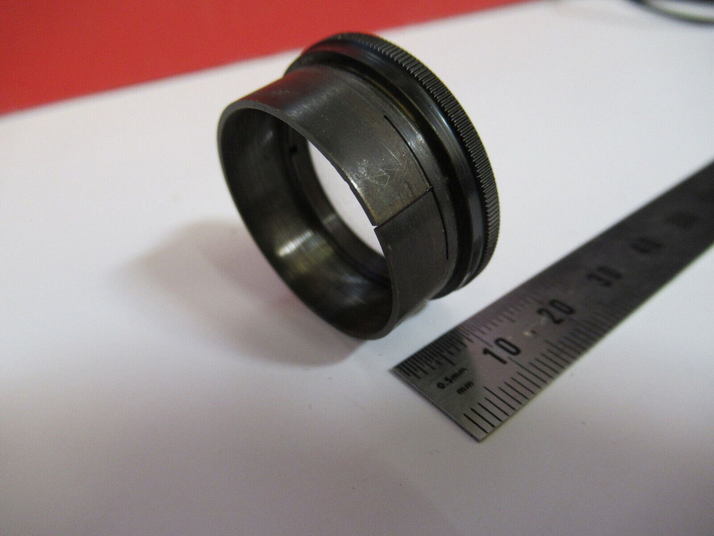 CARL ZEISS GERMANY 5 cm LENS ADAPTER MICROSCOPE PARTS AS PICTURED Y4-A-20