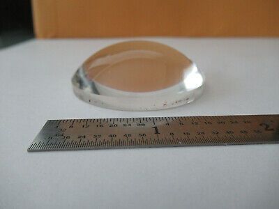 OPTICAL LENS PLANO CONVEX LARGE  THICK ROLYN OPTICS AS PICTURED &F4-A-37