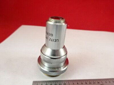 MICROSCOPE PART LEITZ WETZLAR GERMANY OBJECTIVE UTK L20 OPTICS AS IS B#U3-B-09