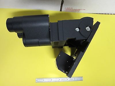 POLYVAR REICHERT LEICA HEAD ASSEMBLY MICROSCOPE OPTICS AS IS BIN#56-01