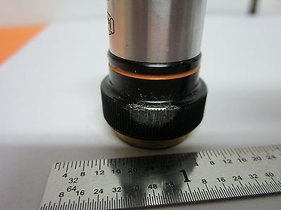 MICROSCOPE OBJECTIVE OLYMPUS M10 OPTICS BIN#B3-D-14