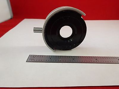 MICROSCOPE PART LEITZ WETZLAR GERMANY IRIS DIAPHRAGM OPTICS AS IS BIN#C9-A-08