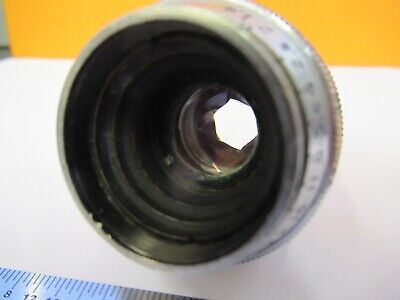 BELL & HOWELL USA OPTICAL SUPER COMAT 1 INCH LENS + IRIS OPTICS &A9-A-09