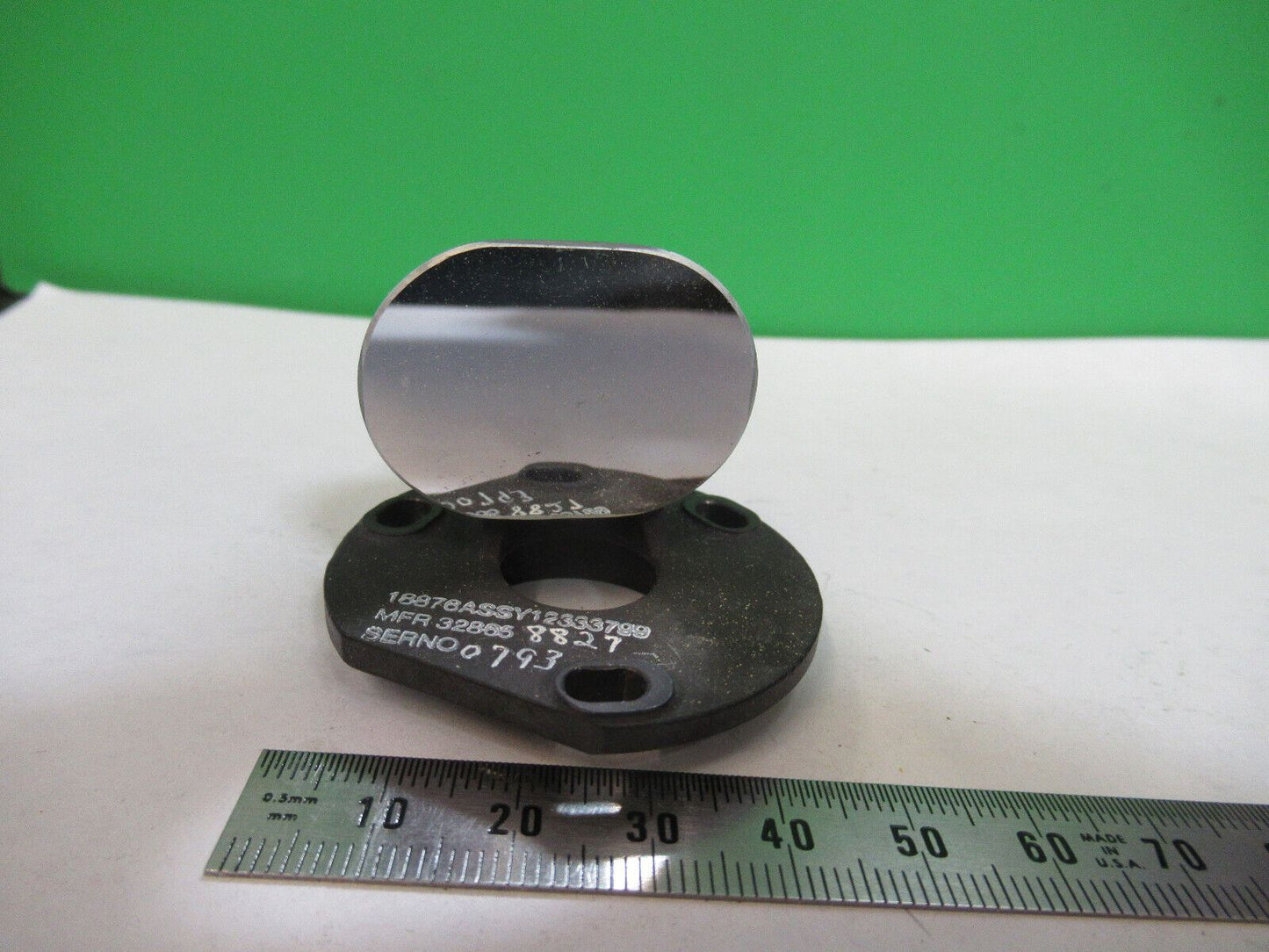 OPTICAL MOUNTED MIRROR MIL SPEC OPTICS AS PICTURED Z1-A-83