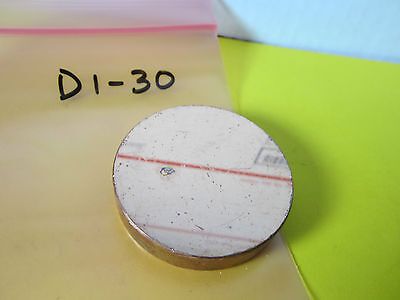 OPTICAL SOLID COPPER MIRROR FOR PARTS NEEDS POLISHING  LASER OPTICS BIN#D1-30