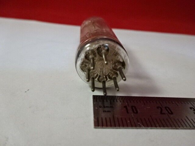 ANTIQUE GLASS PACKAGED RARE QUARTZ CRYSTAL FREQUENCY CONTROL &5-DT-R