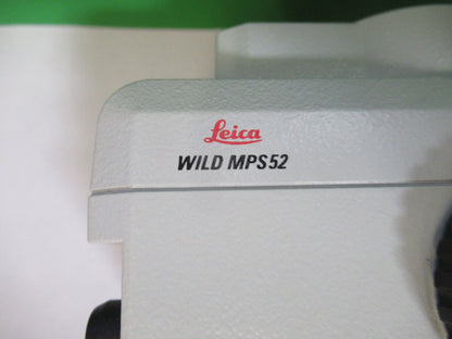 LEICA WILD GERMANY MPS52 445075 MICROSCOPE PART AS PICTURED W5-B-123