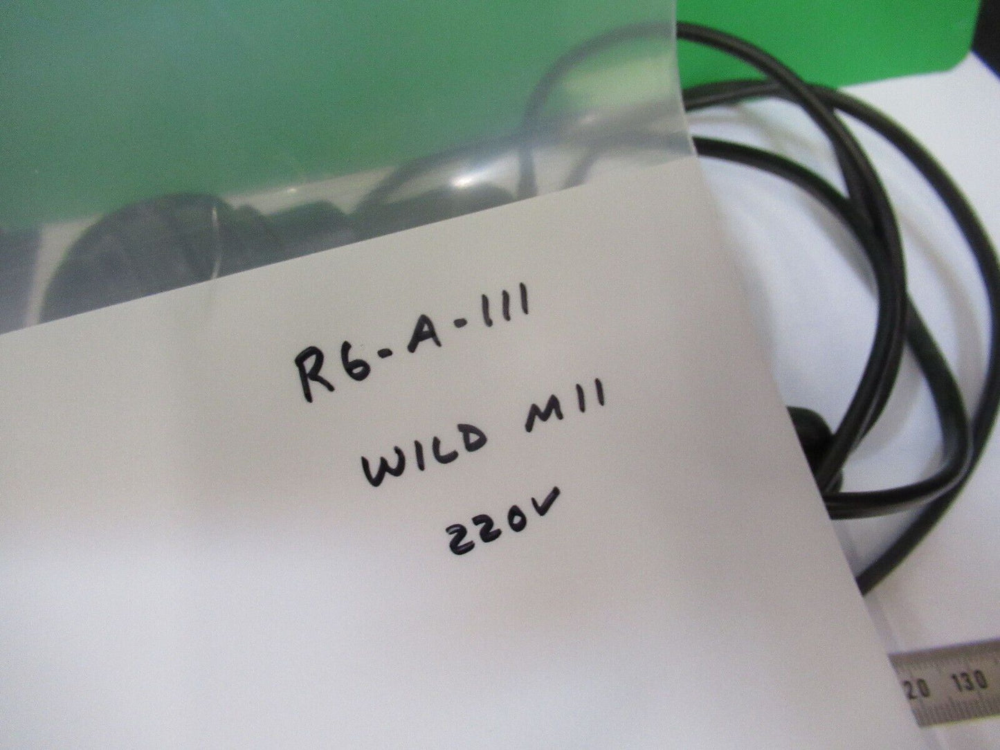 MICROSCOPE PART WILD SWISS 220V LAMP HOUSING M11 ILLUMINATOR AS IS #R6-A-111