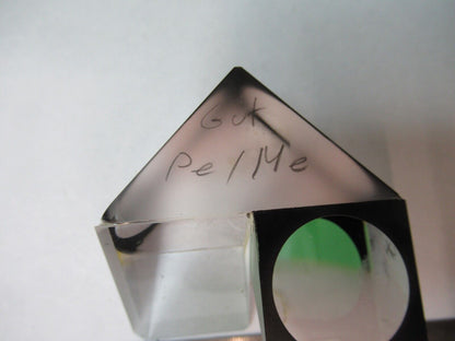 WILD HEERBRUGG SWISS GLASS PRISM ASSEMBLY MICROSCOPE PART AS PICTURED G5-A-03