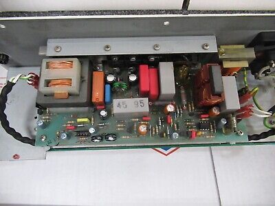 LEICA DMRB GERMANY POWER SUPPLY ASSEMBLY MICROSCOPE PART as pictured &61