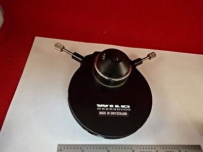 MICROSCOPE PART M20 WILD HEERBRUGG SWISS CONDENSER PHASE AS IS BIN#AD-01