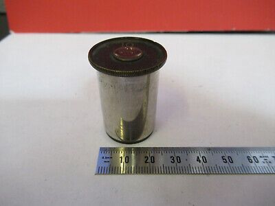 ANTIQUE BAUSCH LOMB 10X EYEPIECE LENS MICROSCOPE PART AS PICTURED &P8-A-32