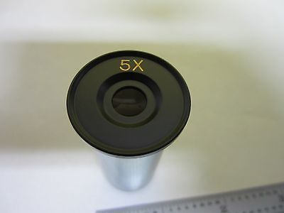 MICROSCOPE PART EYEPIECE 5X NICE OPTICS BIN#L5-81